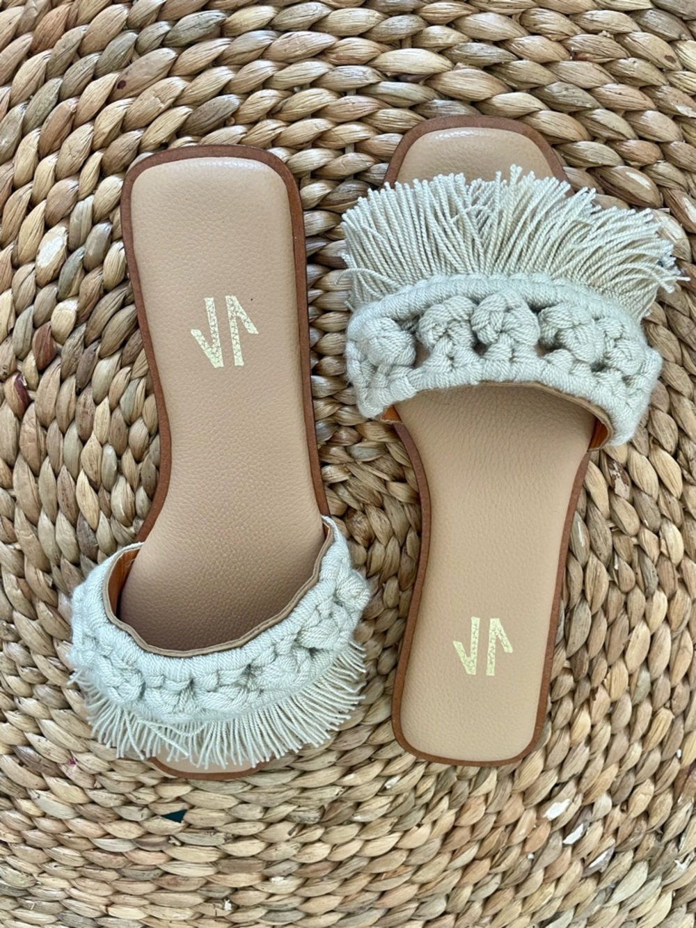 Silvia Cobos Macrame Fringe Sandals - Picture 3 of 5